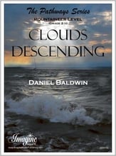 Clouds Descending Concert Band sheet music cover